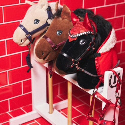 Estábulo Hobby Horse Imperial Riding Free Spirit Natural Castanho