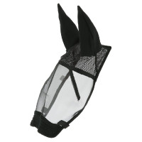 Máscara anti-moscas Equithème Training Preto modelo antigo Máscara anti-moscas Equithème Training Preto modelo antigo