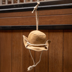 Brinquedo de box Imperial Riding Cowboy hat Castanho
