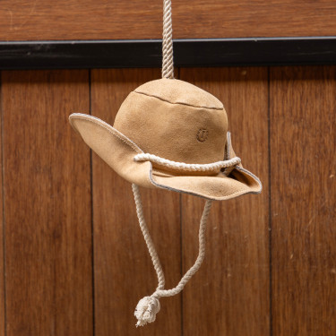 Brinquedo de box Imperial Riding Cowboy hat Castanho