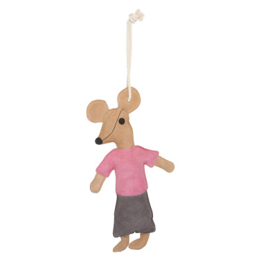 Brinquedo de box Imperial Riding Mouse Castanho claro