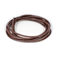 Atacadores de couro Imperial Riding 300 cm Castanho