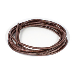 Atacadores de couro Imperial Riding 300 cm Castanho
