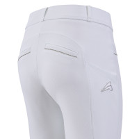 Legging de equitação Euro-Star Maxi FullGrip mulher Branco