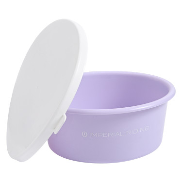Balde com tampa para ração 6L Imperial Riding Basic Glicina Violeta Balde com tampa para ração 6L Imperial Riding Basic Glicina Violeta