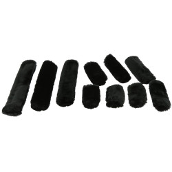 Conjunto para cabresto Equithème Teddy Preto