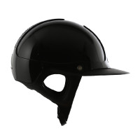 Capacete Antares Precision Premium viseira Eclipse Preto / preto / cromado / preto