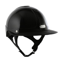 Capacete Antares Precision Premium viseira Eclipse Preto / preto / cromado / preto