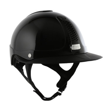 Capacete Antares Precision Premium viseira Eclipse Preto / preto / cromado / preto Capacete Antares Precision Premium viseira Eclipse Preto / preto / cromado / preto
