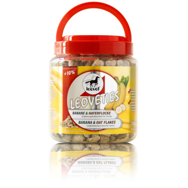 Guloseimas Leovet Banana e flocos de aveia