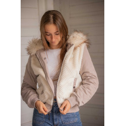 Blusão bomber Pénélope Lyon reversível mulher Blusão bomber Pénélope Lyon reversível mulher