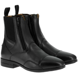 Botas em couro Equithème EK-Duozip Preto Botas em couro Equithème EK-Duozip Preto