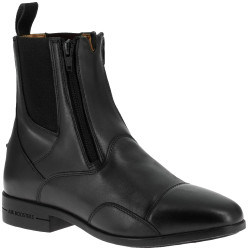 Botas em couro Equithème EK-Duozip Preto Botas em couro Equithème EK-Duozip Preto