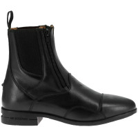 Botas em couro Equithème EK-Duozip Preto