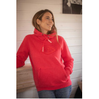 Sweat Pénélope Louison mulher Vermelho fluorescente