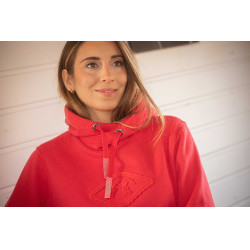 Sweat Pénélope Louison mulher Vermelho fluorescente