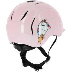 Capacete Equithème EK Pady Unicórnio Rosa Capacete Equithème EK Pady Unicórnio Rosa