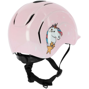 Capacete Equithème EK Pady Unicórnio Rosa Capacete Equithème EK Pady Unicórnio Rosa