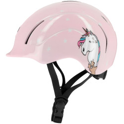 Capacete Equithème EK Pady Unicórnio Rosa Capacete Equithème EK Pady Unicórnio Rosa