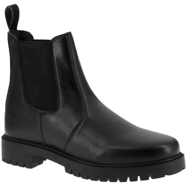 Botas em couro sintético Riding World EK-Allday Preto