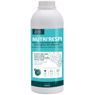 Suplemento respiratório para cavalos Nutri’Respira Ravene
