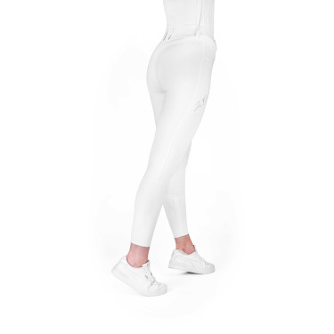 Calças de equitação femininas Equithème Elsa com silicone