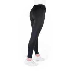 Calças de equitação femininas Equithème Elsa com silicone