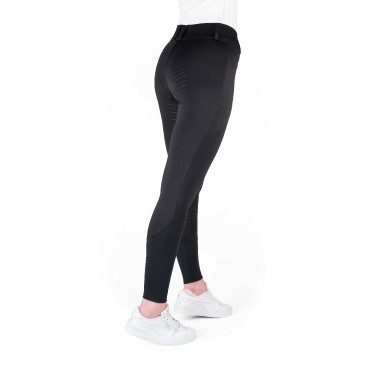 Calças de equitação femininas Equithème Elsa com silicone