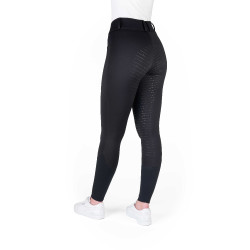 Calças de equitação femininas Equithème Elsa com silicone