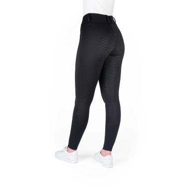 Calças de equitação femininas Equithème Elsa com silicone