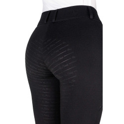 Calças de equitação femininas Equithème Elsa com silicone