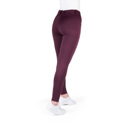 Calças de equitação femininas Equithème Elsa com silicone