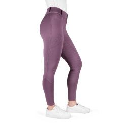 Calças de equitação femininas Equithème Elsa com silicone