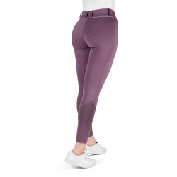 Calças de equitação femininas Equithème Elsa com silicone