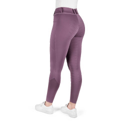 Calças de equitação femininas Equithème Elsa com silicone