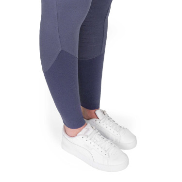 Calças de equitação femininas Equithème Elsa com silicone