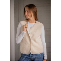 Colete fleece equitação mulher Pénélope Charline