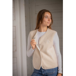 Colete fleece equitação mulher Pénélope Charline