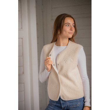 Colete fleece equitação mulher Pénélope Charline