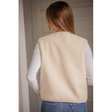 Colete fleece equitação mulher Pénélope Charline