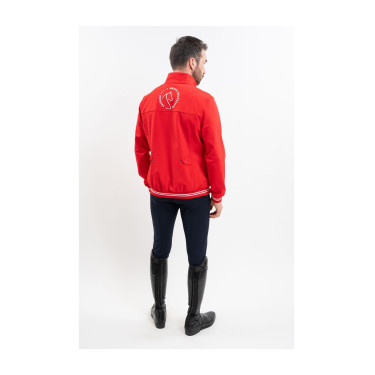 Casaco Harcour Menthue Unissex Swiss Equestrian Friends Vermelho Casaco Harcour Menthue Unissex Swiss Equestrian Friends Vermelho