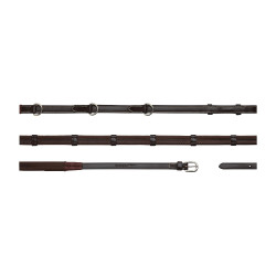Rendas Howlett Dy'on 3 "D" Borracha 1/2'' com 7 passadores Castanho