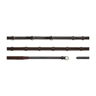 Rendas Howlett Dy'on 3 "D" Borracha 1/2'' com 7 passadores Castanho