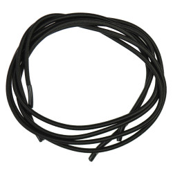 Atacadores elásticos Imperial Riding 300 cm Preto