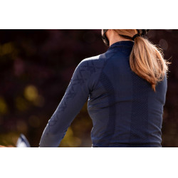 Camisola térmica sem costuras K by Equithème K-Agility mulher Marinho Azul-marinho