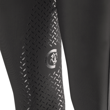 Calça de equitação Kentucky Miami full grip feminina Preto
