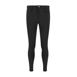 Calças de equitação Kentucky Mexico com grip nos joelhos para homem Preto Calças de equitação Kentucky Mexico com grip nos joelhos para homem Preto