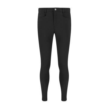 Calças de equitação Kentucky Mexico com grip nos joelhos para homem Preto Calças de equitação Kentucky Mexico com grip nos joelhos para homem Preto