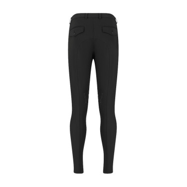 Calças de equitação Kentucky Mexico com grip nos joelhos para homem Preto Calças de equitação Kentucky Mexico com grip nos joelhos para homem Preto