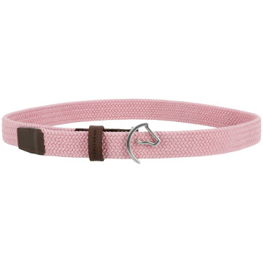 Cinto entrançado Equithème EK-Horse Rosa
